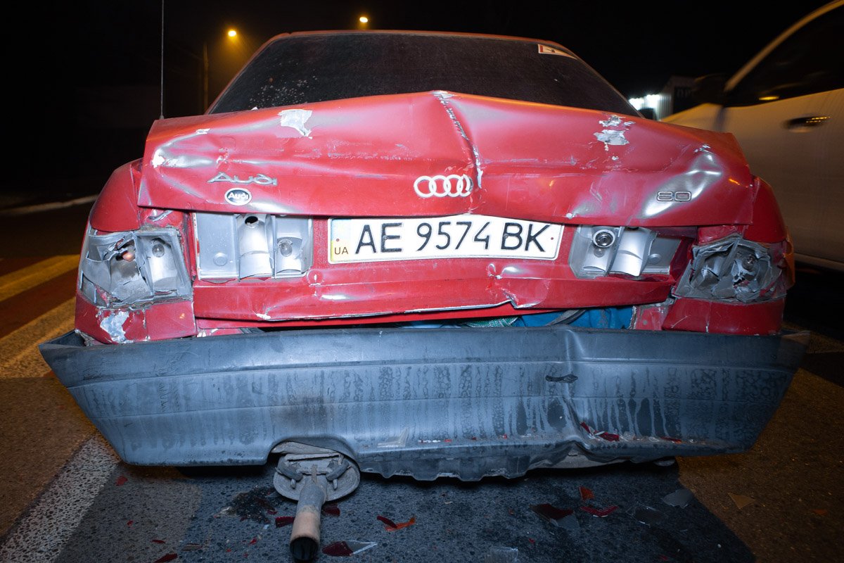 Повреждения Audi Повреждения Audi