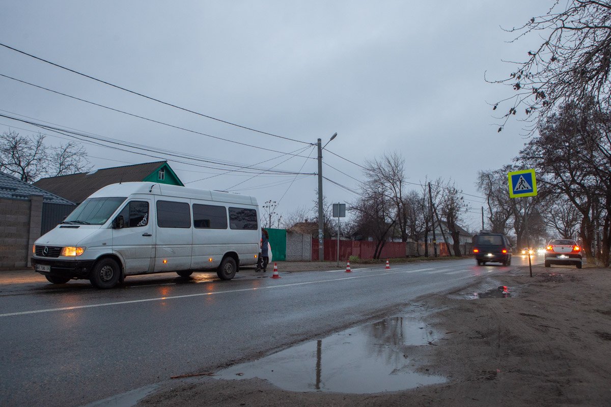 Авария произошла на Передовой