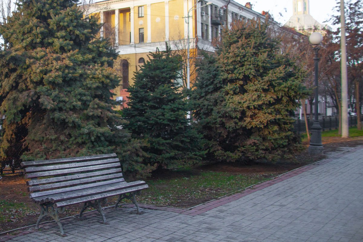 На улице становится скользко