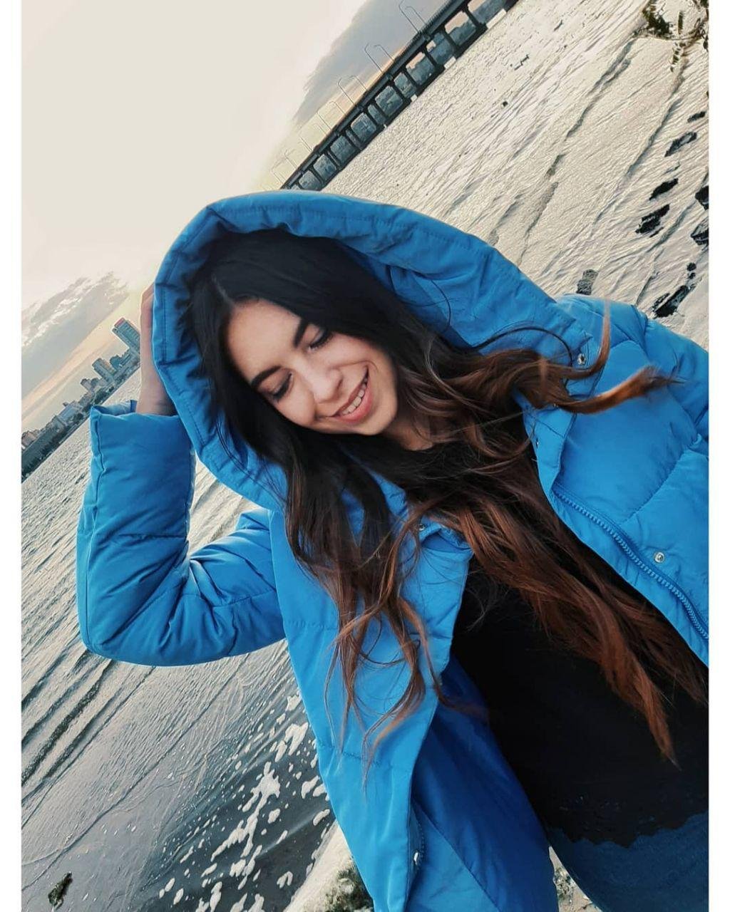 Днепр - огромное море 