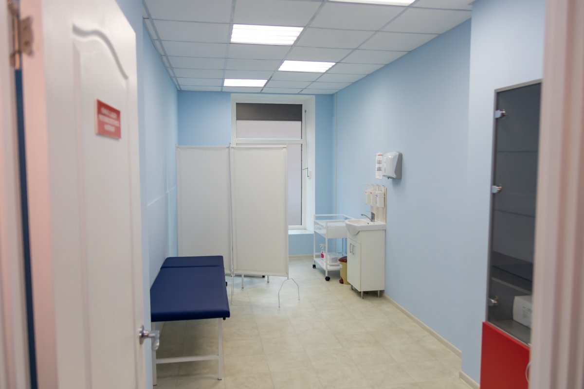 Комната забор урогинекологического материала