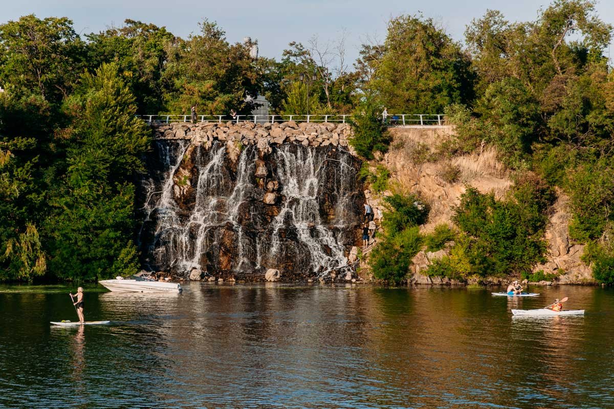 Каким был Днепр летом и как он выглядит зимой 7