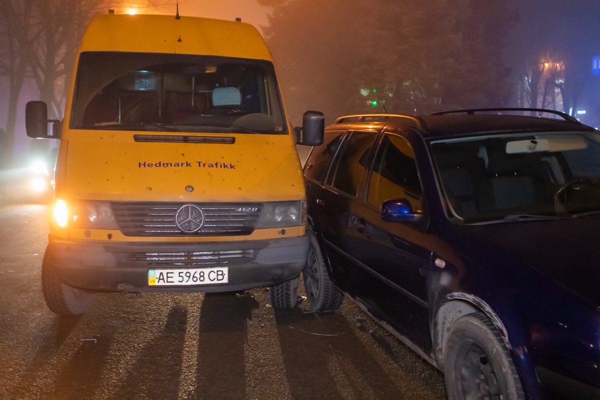 ДТП случилось приблизительно в 20:30