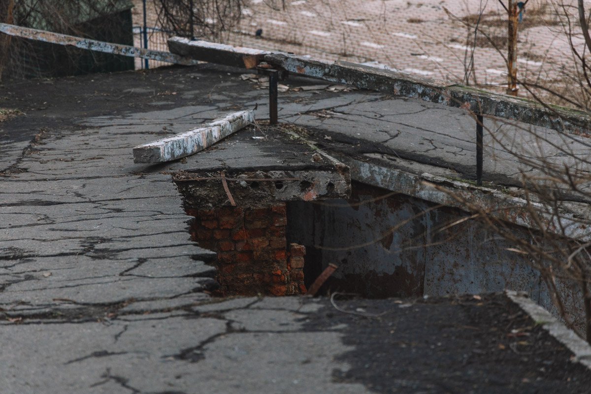 В ночь на понедельник обвалилась плита