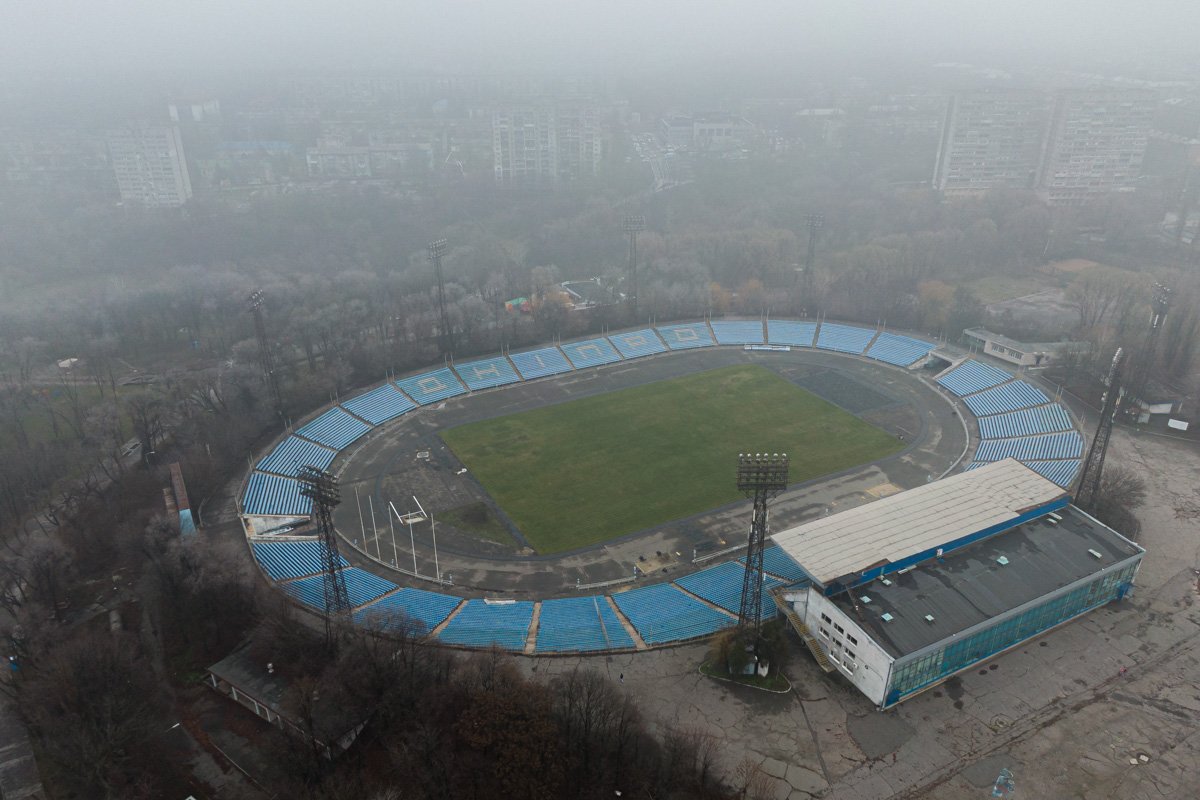 Стадион «Метеор» сейчас