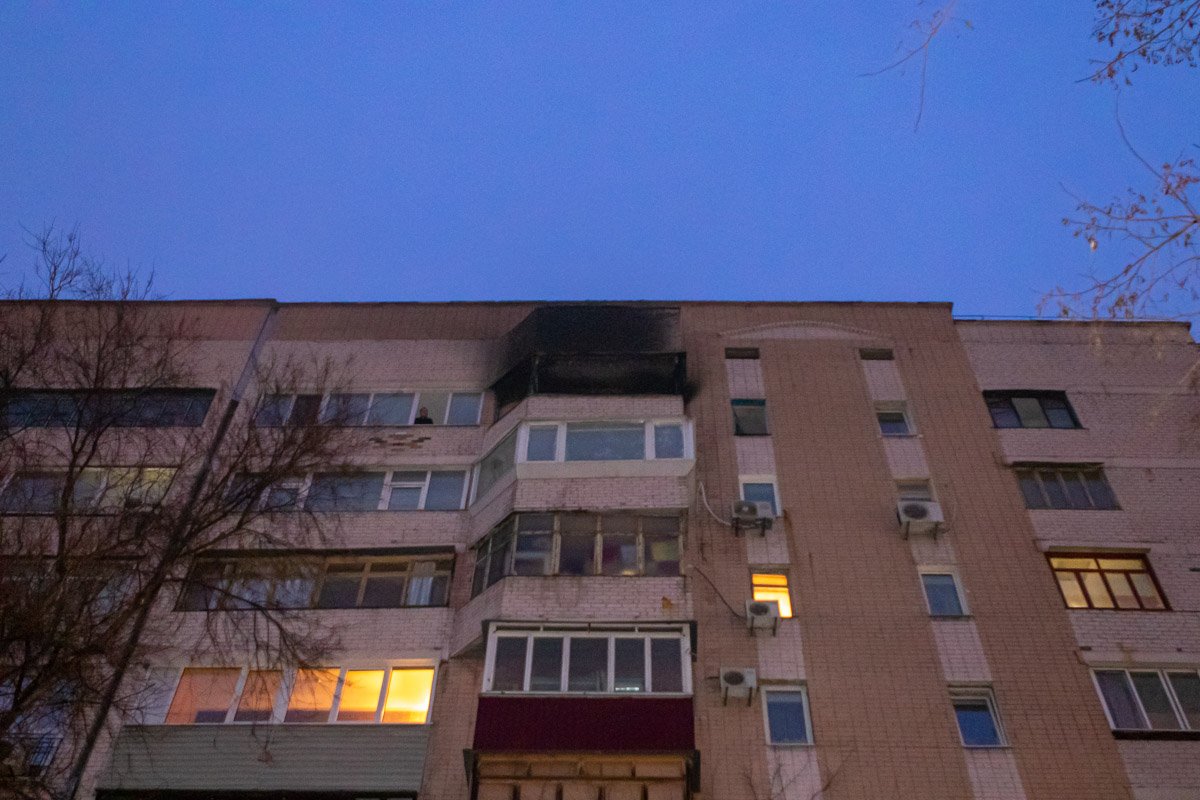 Пламя уничтожило практически все, что находилось в квартире