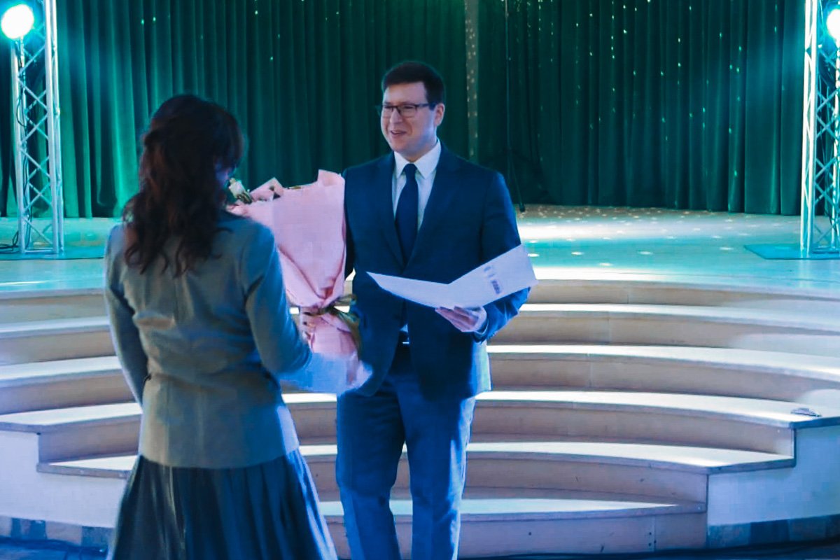 Наградили самых успешных и талантливых Наградили самых успешных и талантливых