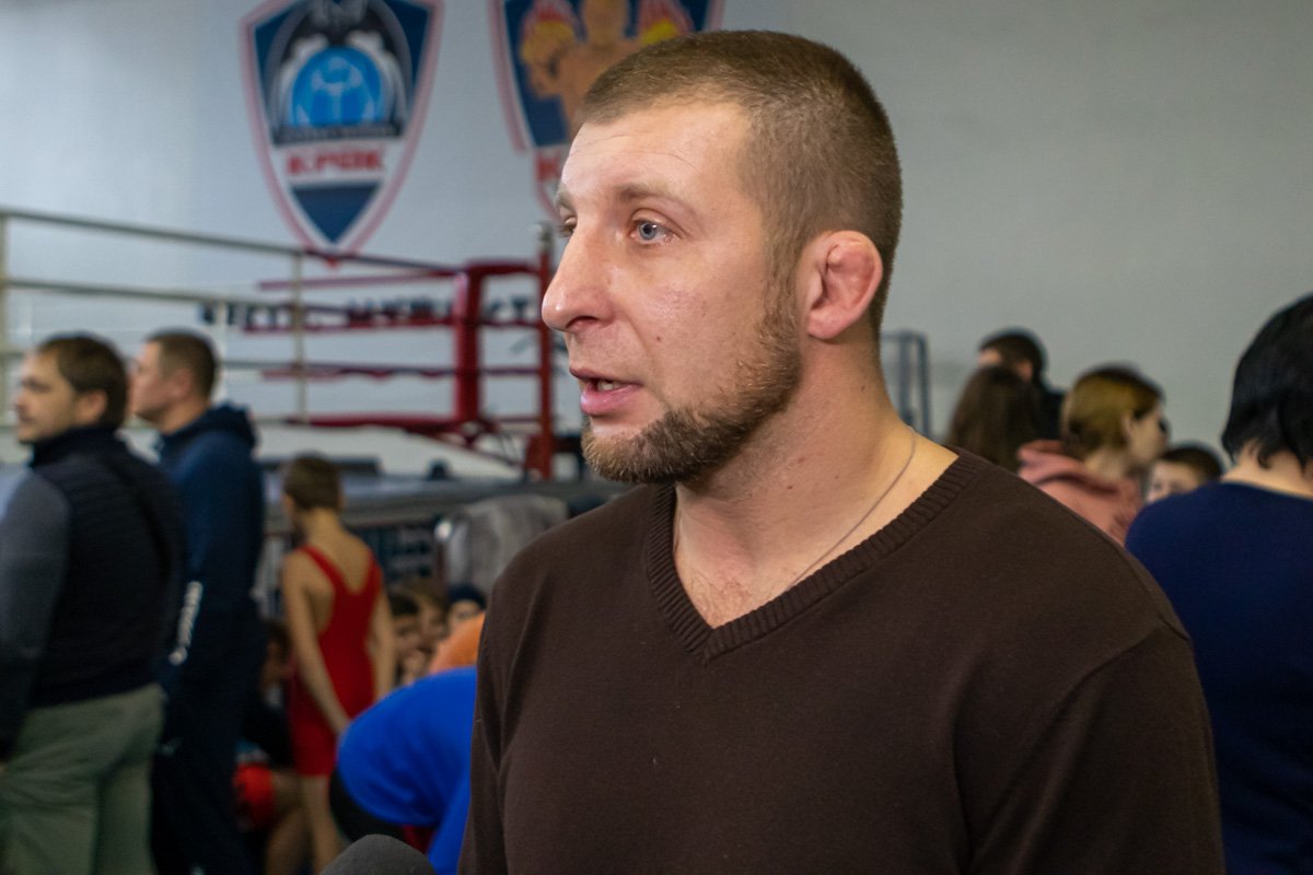 Мастер спорта Украины и тренер по вольной борьбе Павел Бардачев Мастер спорта Украины и тренер по вольной борьбе Павел Бардачев