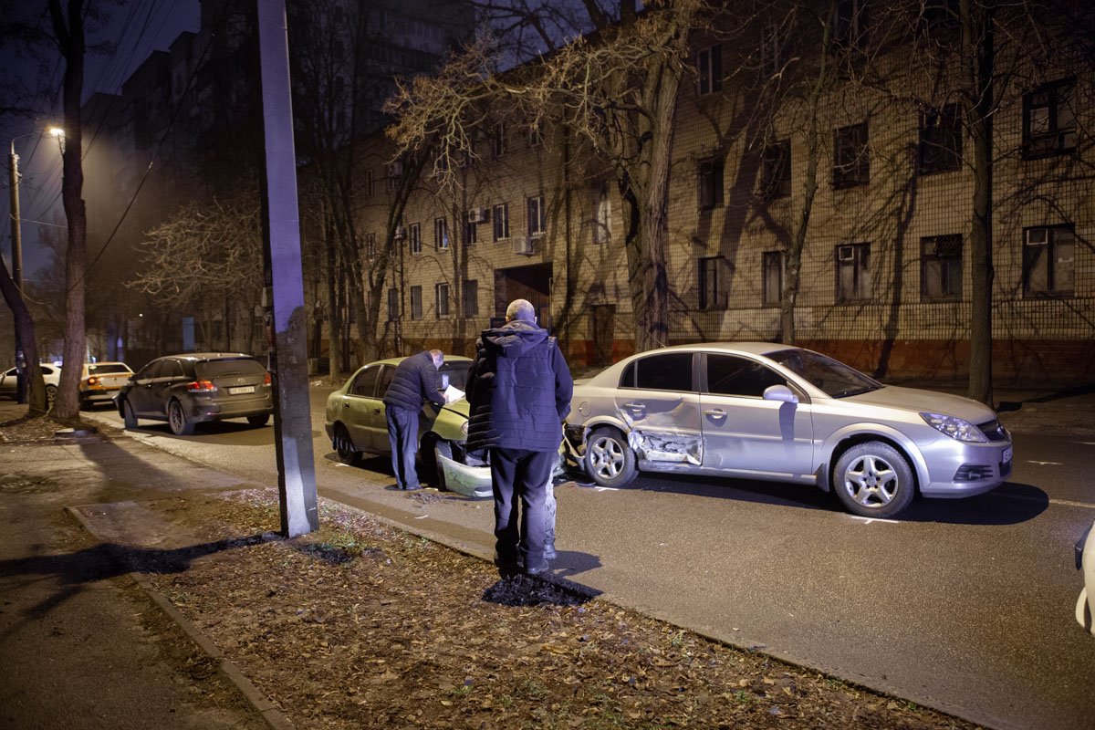 Авария произошла на пересечении улиц Паторжинского и Гончара