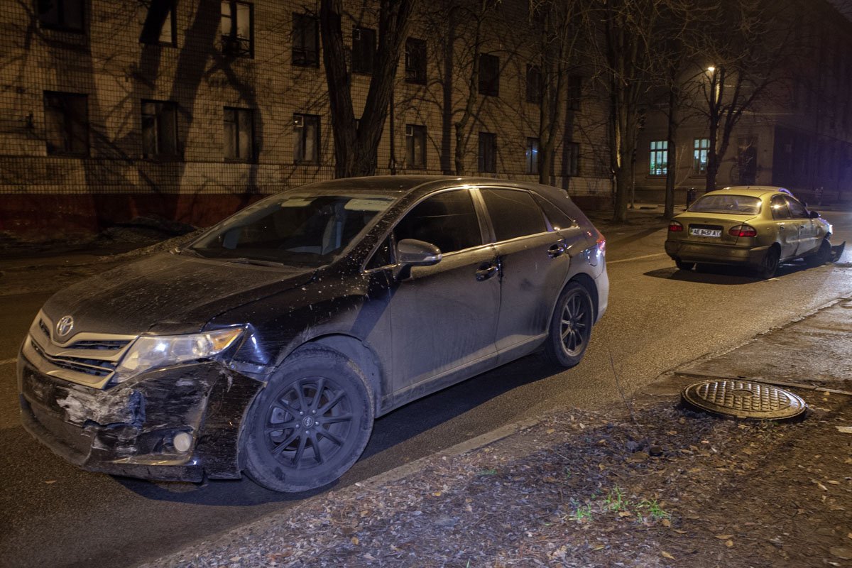 Предварительно,Toyota двигалась по улице Гончара, а Opel - по Паторжинского