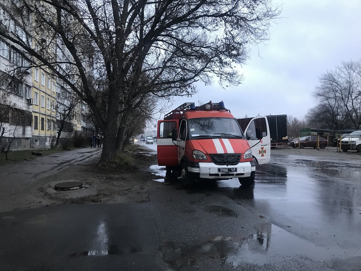 На место вызвали спасателей, но их помощь уже не понадобилась