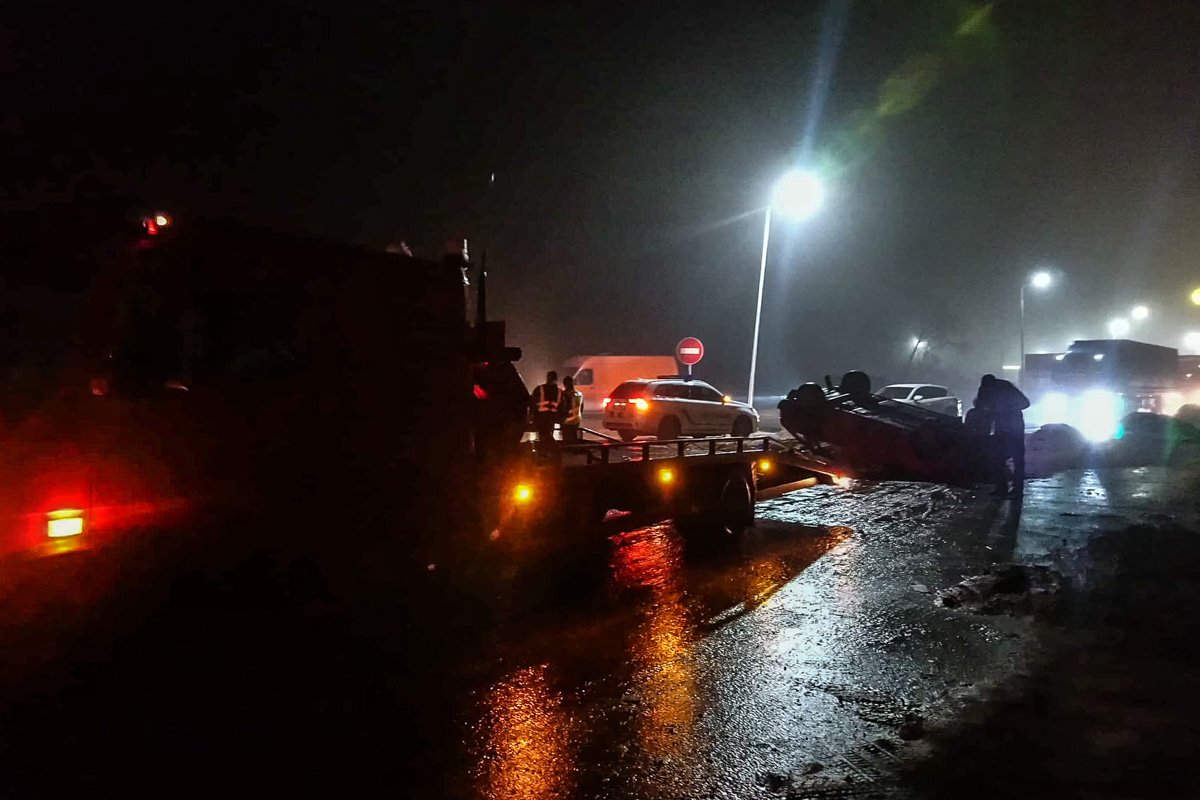 Эвакуатор уже на месте Эвакуатор уже на месте