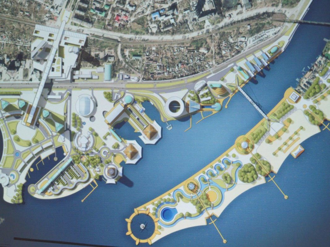 В Днепре предложили концепцию развития Набережной Победы 4