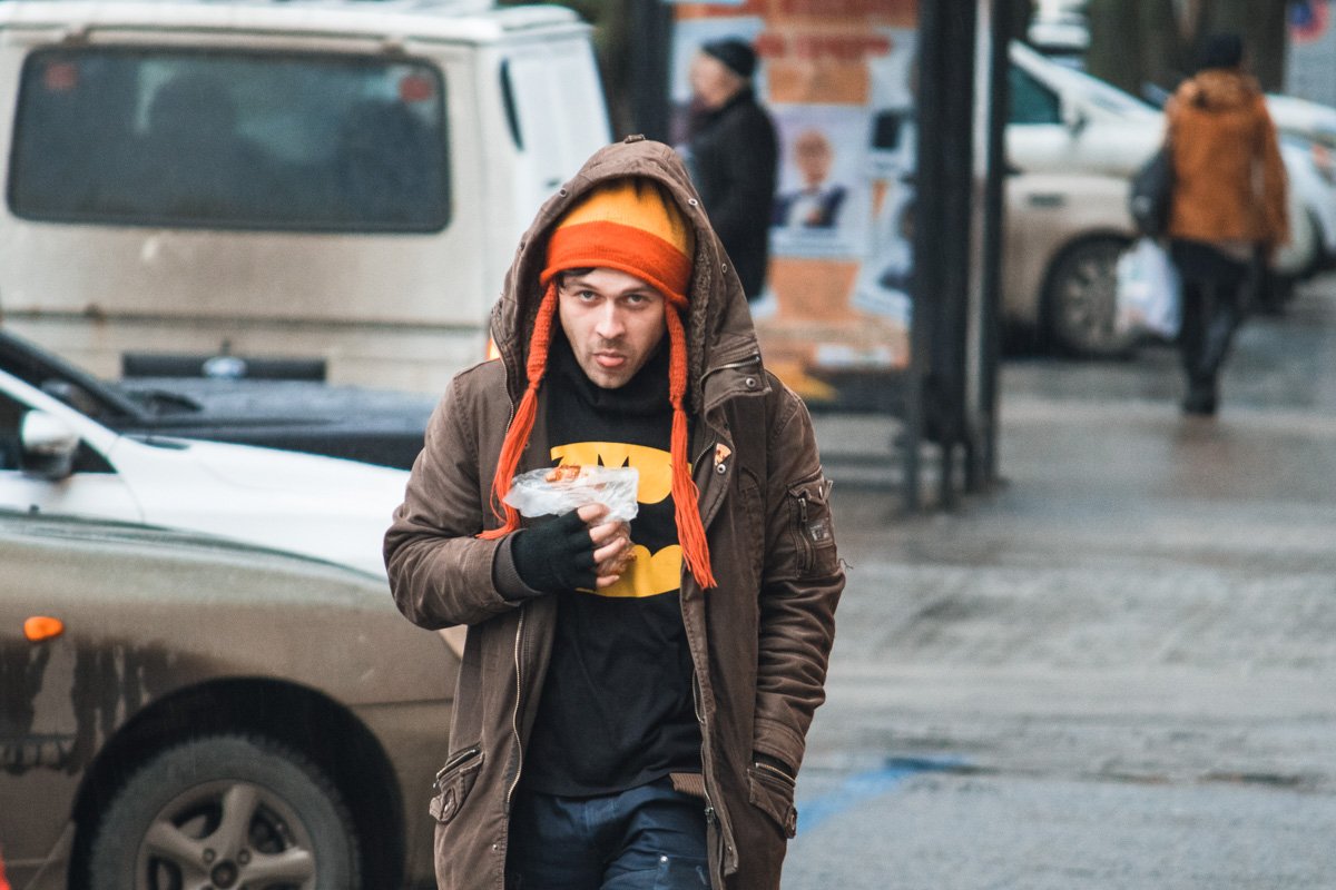 Бэтмэн с булочкой Бэтмэн с булочкой