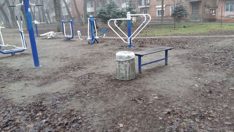 Не бросайте мусор на землю