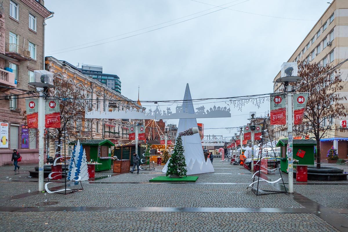 Европейской площади повезло меньше