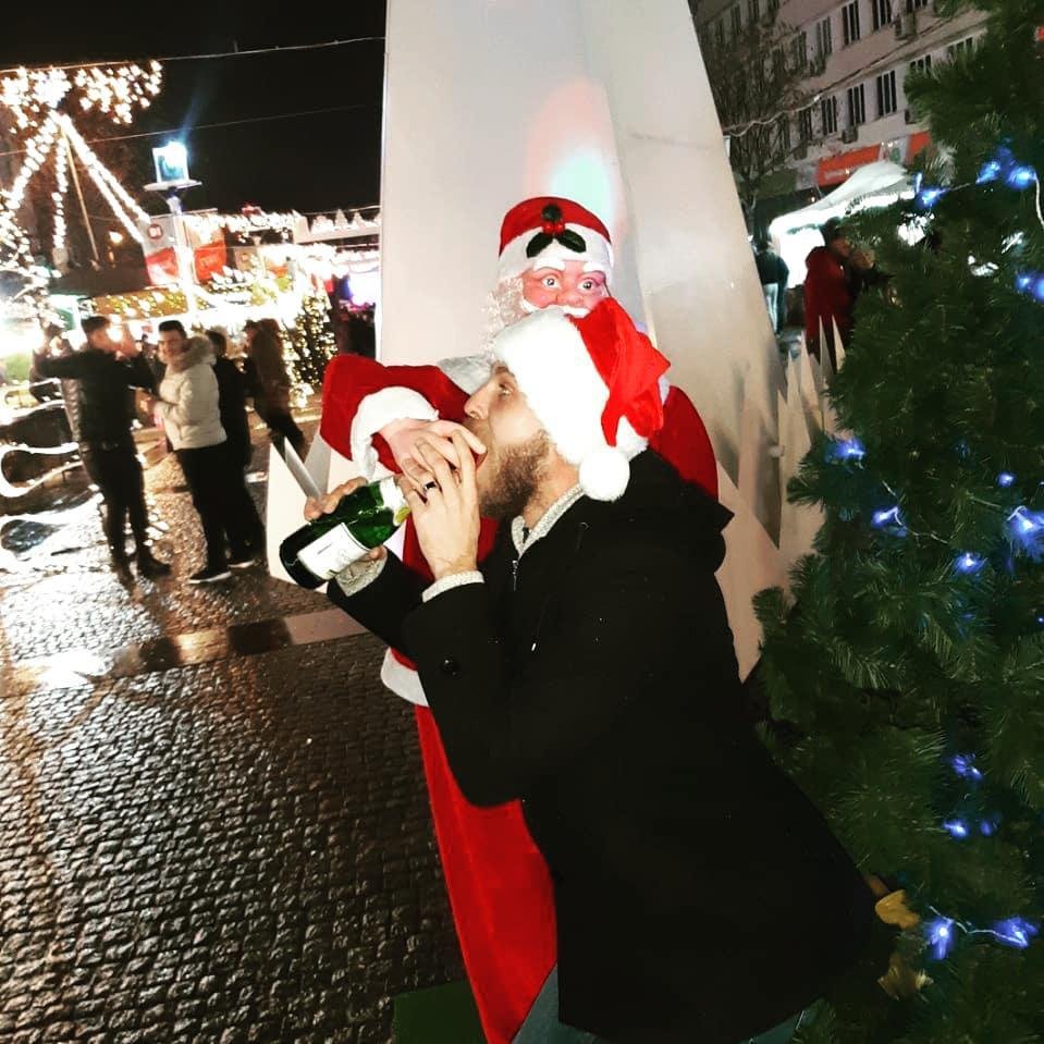 Выпить с Дедом Морозом - сделано