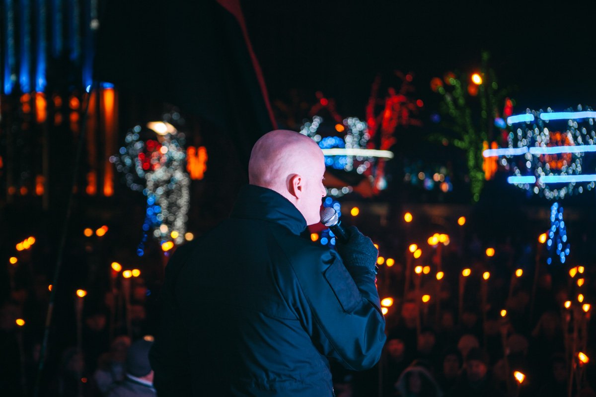 В Днепре прошел марш в честь Степана Бандеры: как это было 2