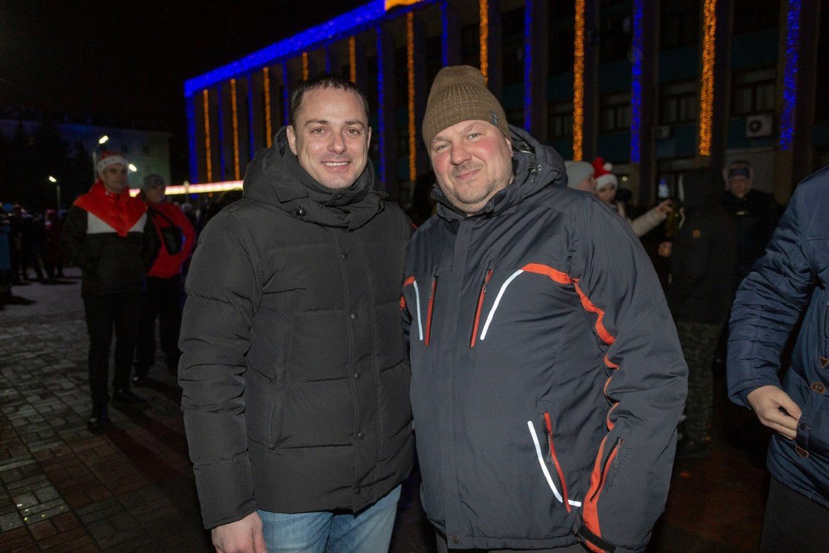 Новогодняя ночь в Каменском 1