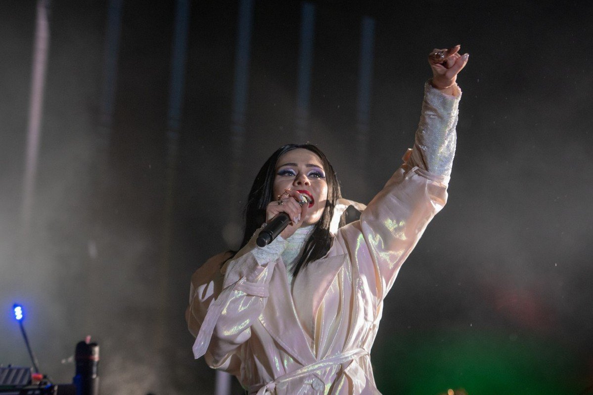 Новогодняя ночь в Каменском 2