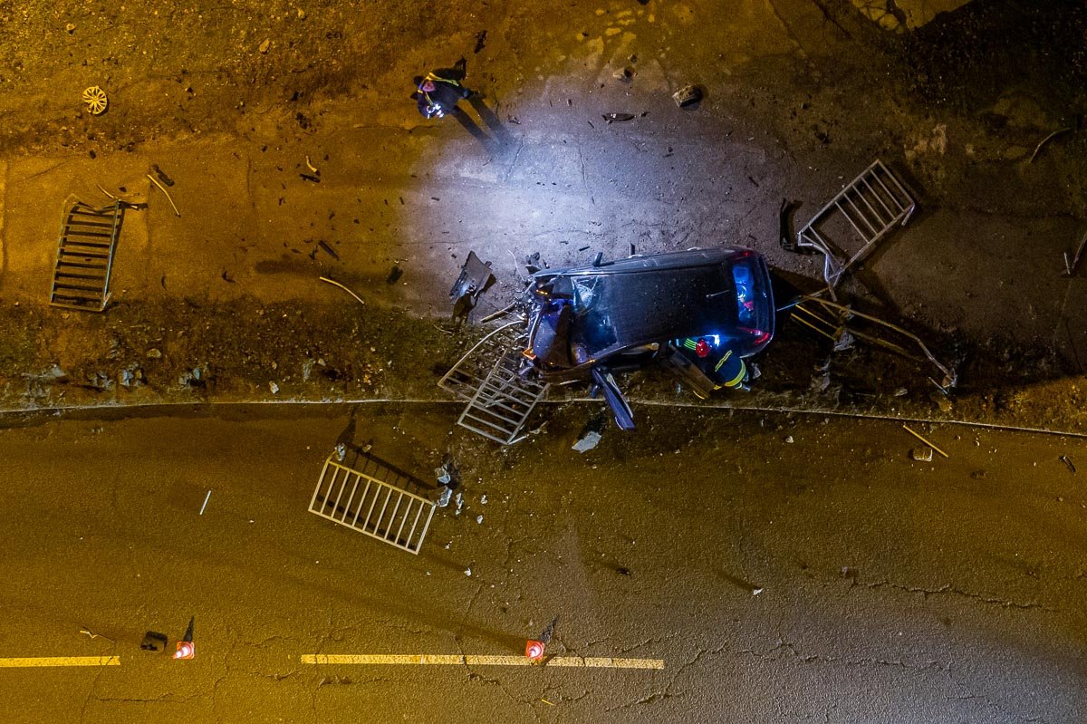 Не справился с управлением