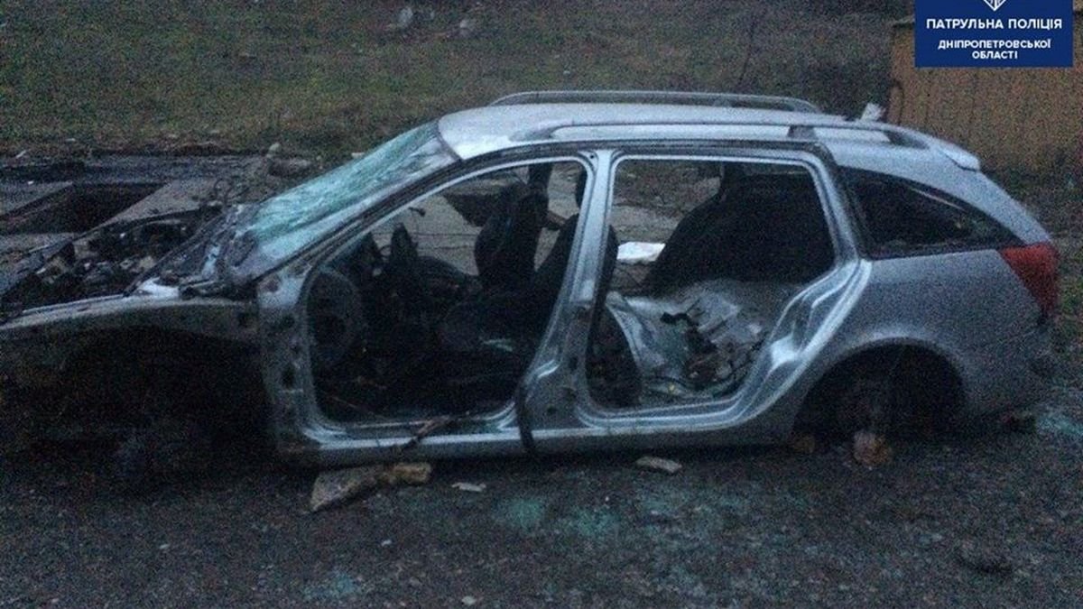 Автомобиль до "набега" злоумышленников