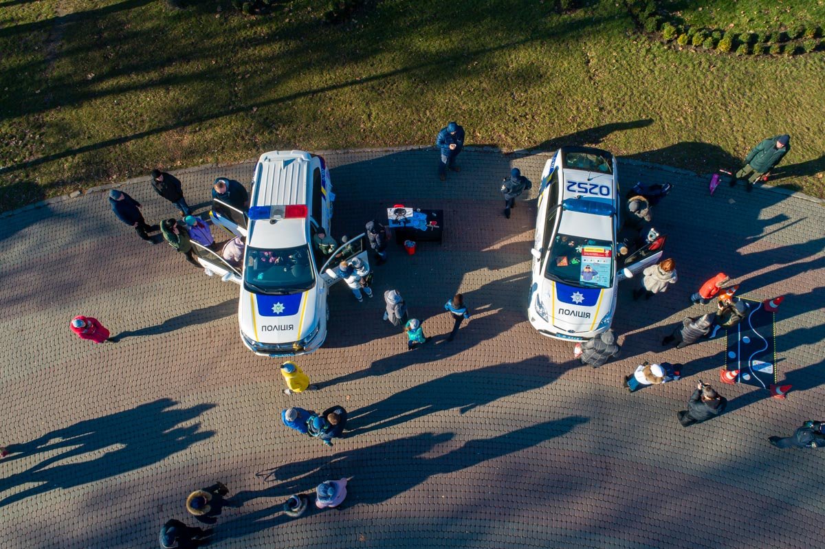 Все происходило в сквере возле ДнепрОГА