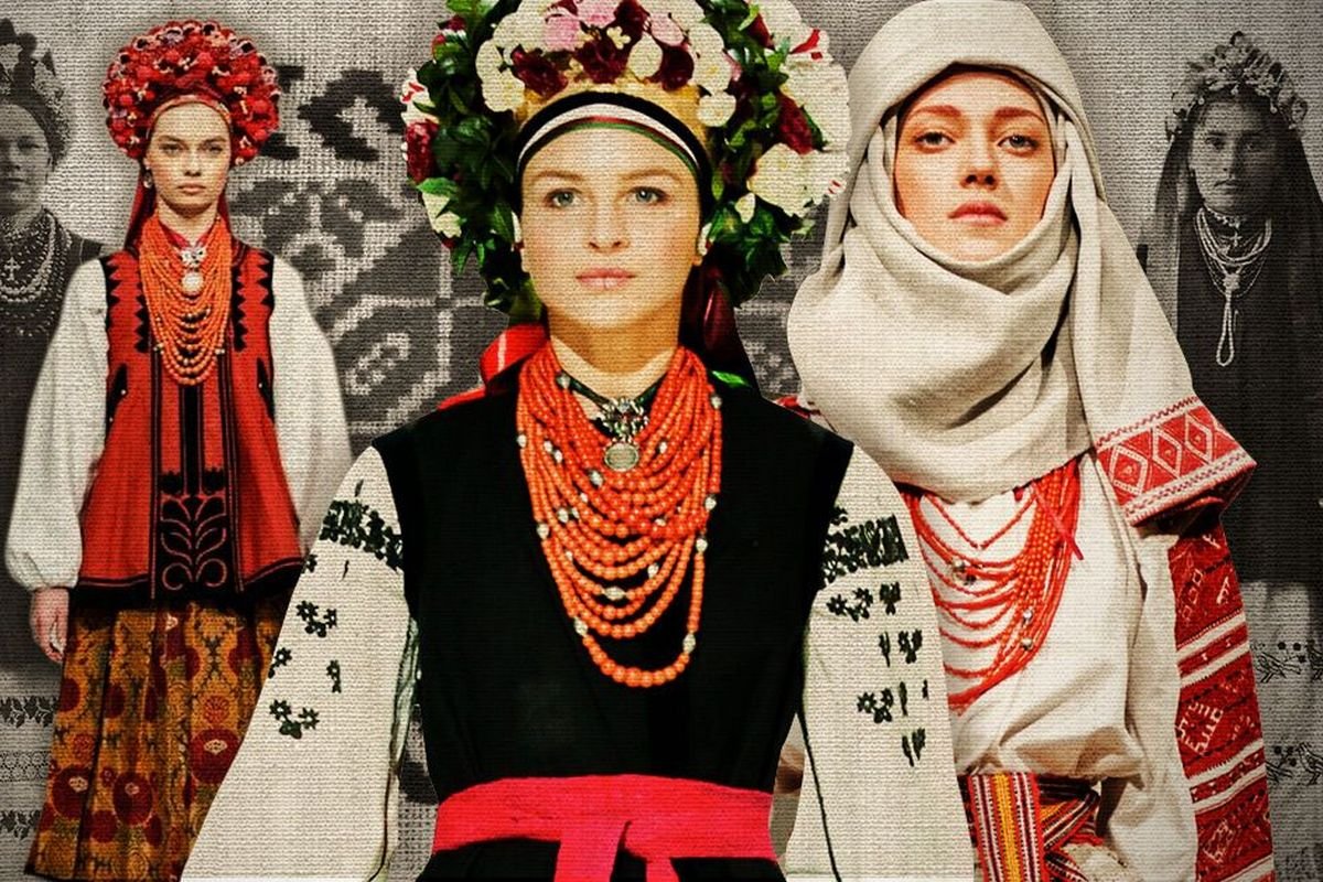 Выставка украинского национального костюма