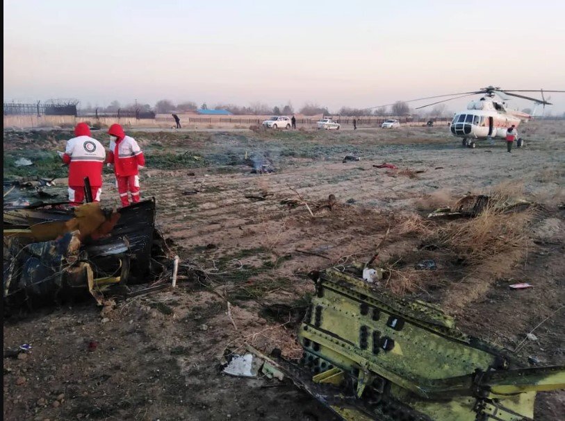 В Иране разбился украинский самолет: видео падения и все, что известно 1