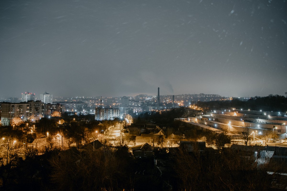 Зимний пейзаж Зимний пейзаж