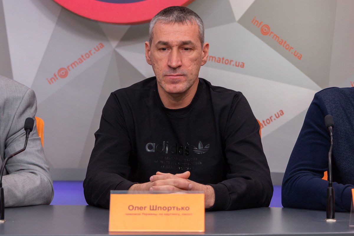 Чемпион Украины по картингу Олег Шпортько