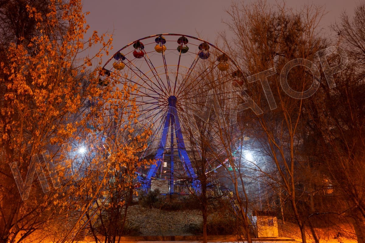 Один вид колеса обозрения сразу возвращает в детство 