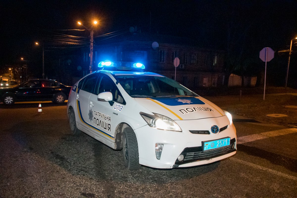 На место прибыл наряд полиции