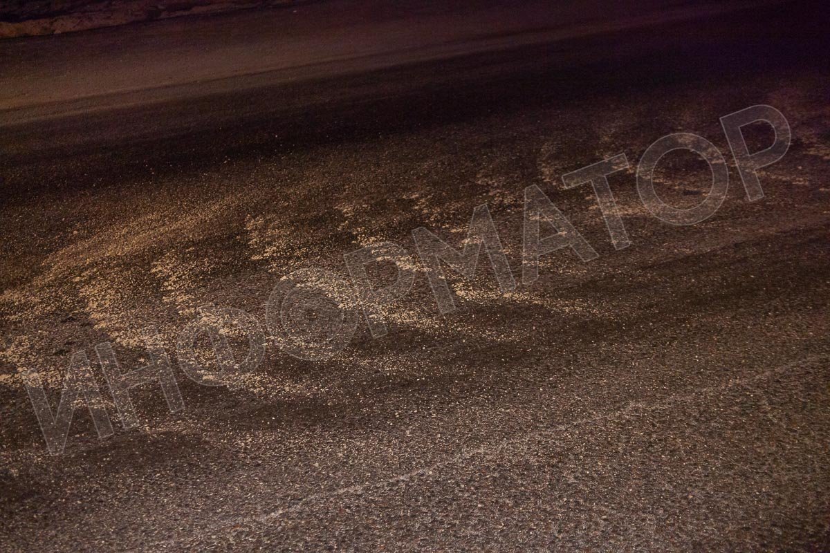 В Днепре на Журналистов перевернулся Lexus 6