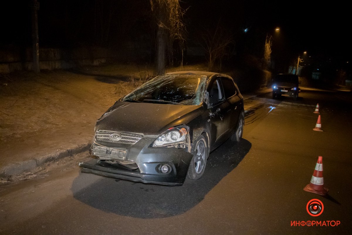 Водитель пытался избежать столкновения