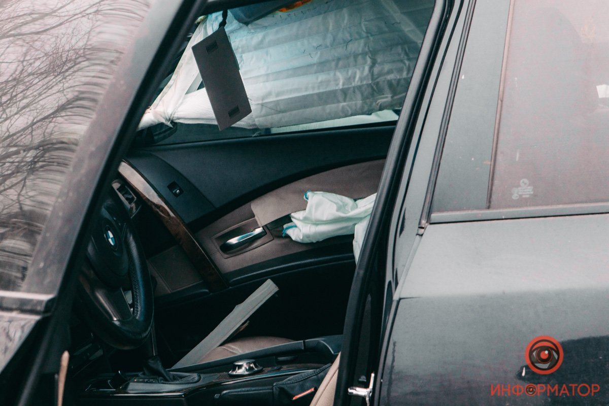 Водитель BMW не пострадал