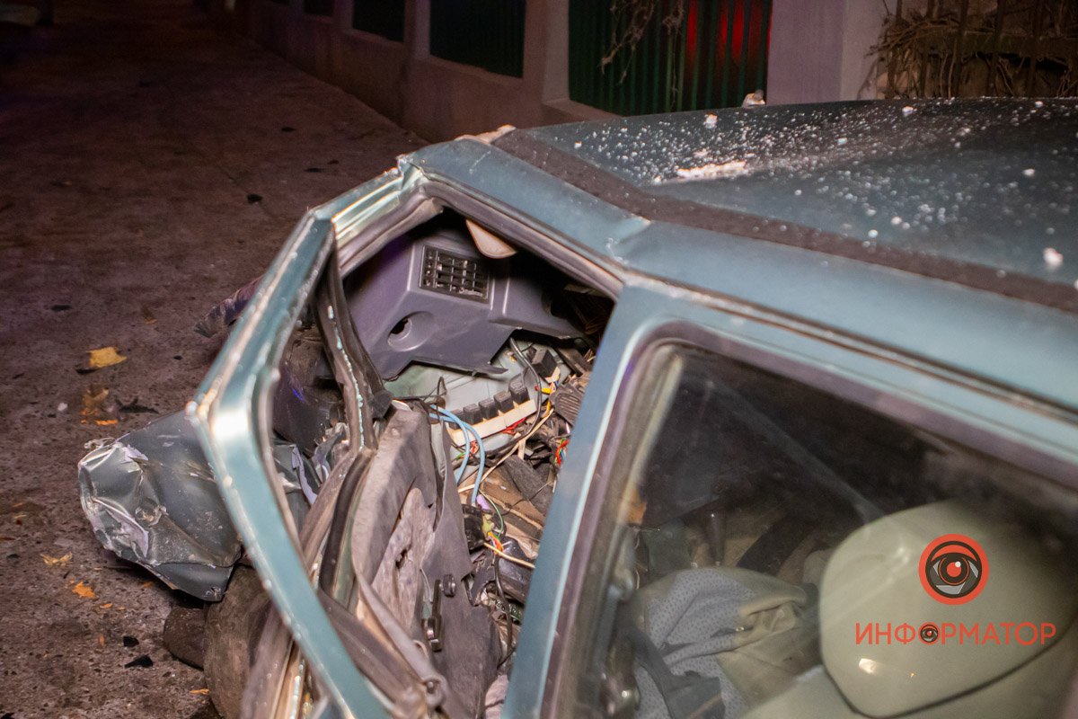 В аварии пострадал водитель