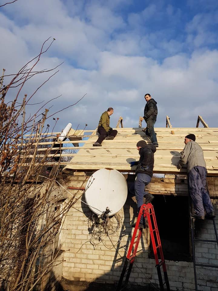 Дом выгорел дотла