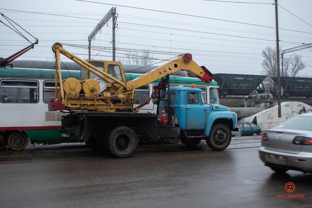 На месте уже восстановили движение трамвая
