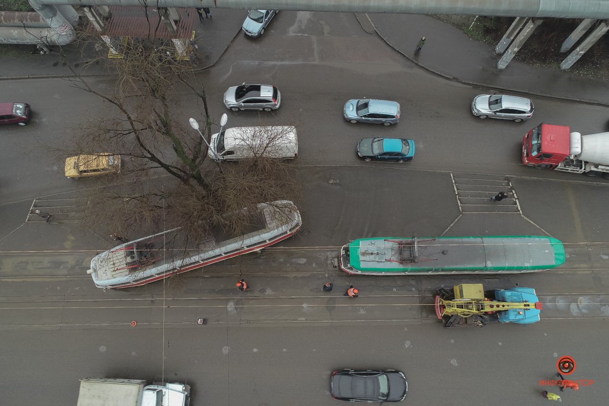 Трамваи остановились