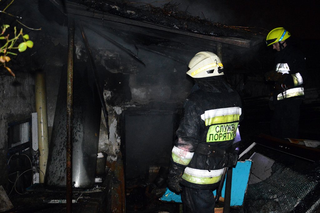 Площадь горения составила 15 квадратных метров