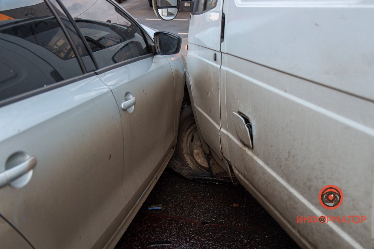 В результате ДТП пострадал водитель Volkswagen