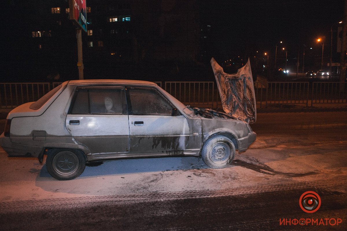 По словам водителя, машина не имела серьезных поломок