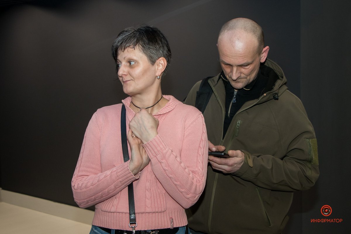 Многие пришли с семьями