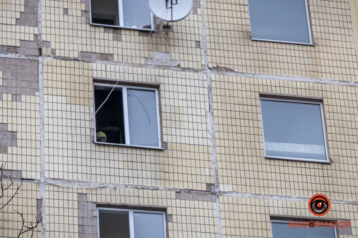 Пожар возник на 7 этаже