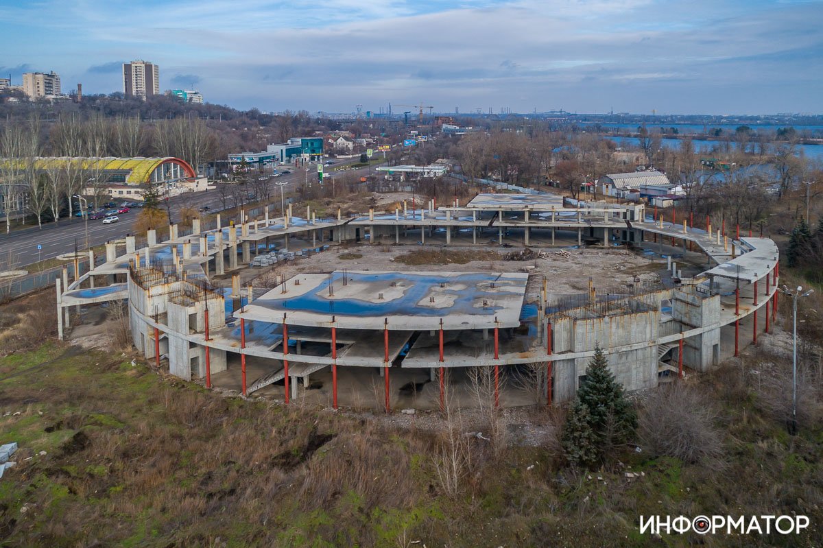 Арена занимает уйму места