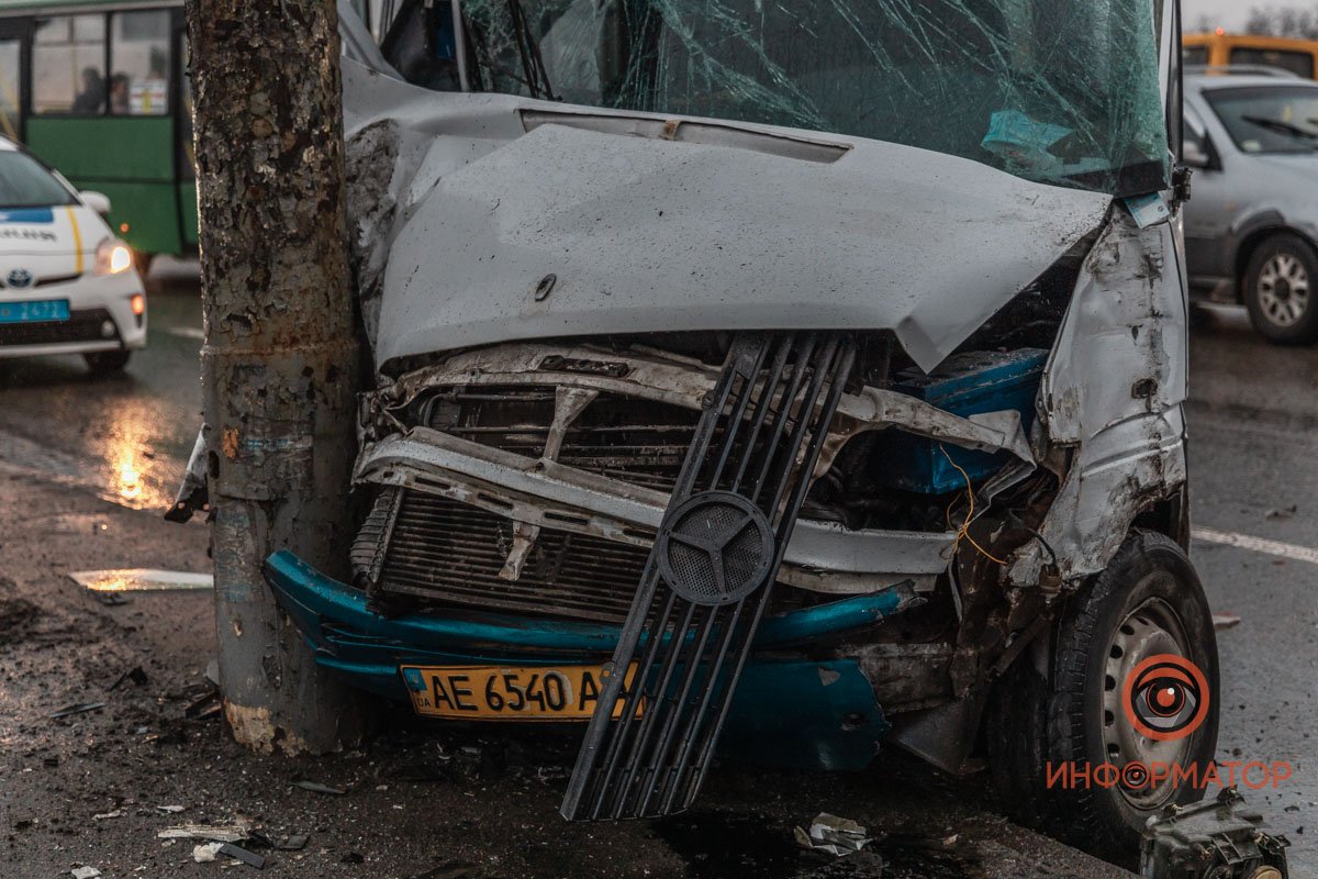 Повреждения Mercedes Sprinter