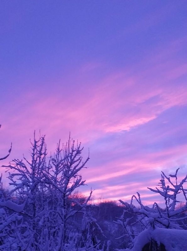 Малиновый закат над Днепром: фотографии читателей Информатора 2