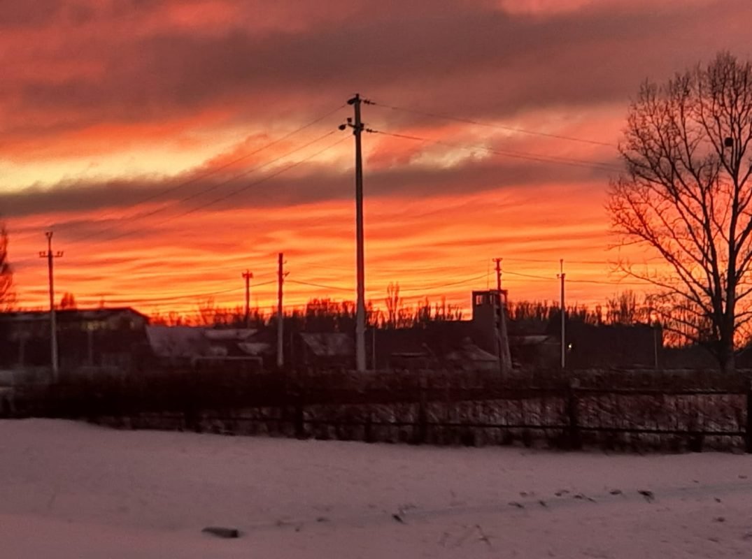 Малиновый закат над Днепром: фотографии читателей Информатора 3