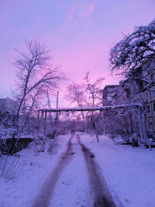 Малиновый закат над Днепром: фотографии читателей Информатора 8